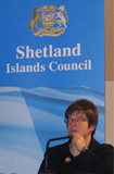 Shetland wind farm meetings